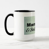 Tasse mit Spruch für werdende Mütter Mok (Links)