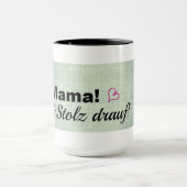 Tasse mit Spruch für werdende Mütter Mok (Midden)