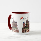 Tasse Moskau Russland Russia Mok (Voorkant links)