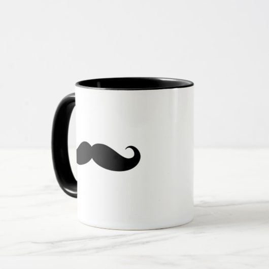 Tasse #MOUSTACHE by #MYARTISTS Mok (Voorkant links)