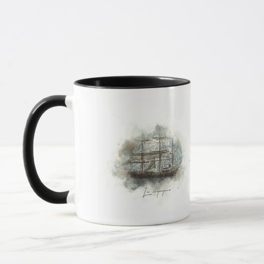 Tasse mug de reiziger mok (Links)