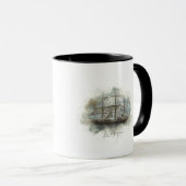 Tasse mug de reiziger mok (Voorkant rechts)