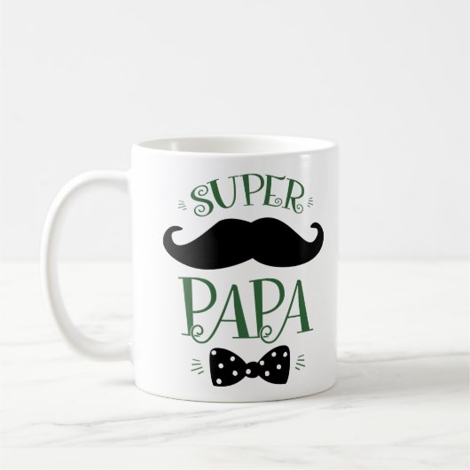 Tasse / Mug Fete des Peres - Super Papa Koffiemok (Links)
