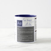 Tasse mug-sneltoetsen After effect Mok (Midden)