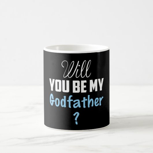 Tasse MUG Will You Be My Godfather? Koffiemok (Center)
