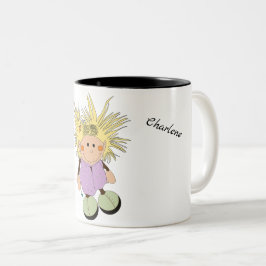 Tasse "My little witch" Tweekleurige Koffiemok