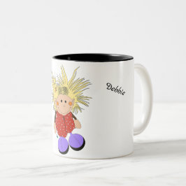 Tasse "My little witch" Tweekleurige Koffiemok