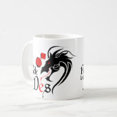 Tasse Officelle - Rôle les Dés - Officiële Mok (Voorkant links)