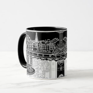 Tasse pari, france, tower Eiffel Mok