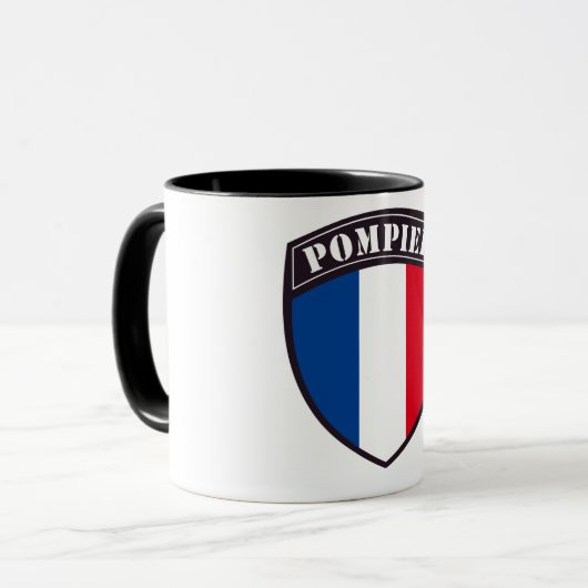 Tasse Pompier Mok (Voorkant links)