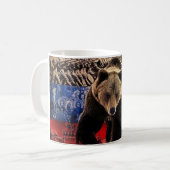 Tasse Putin auf Bär Koffiemok (Voorkant links)