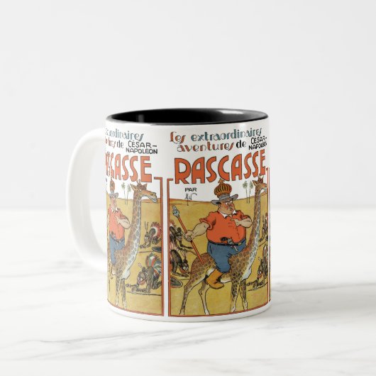 Tasse Raschat Tweekleurige Koffiemok (Voorkant links)