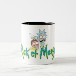 Tasse Rick & Morty Tweekleurige Koffiemok