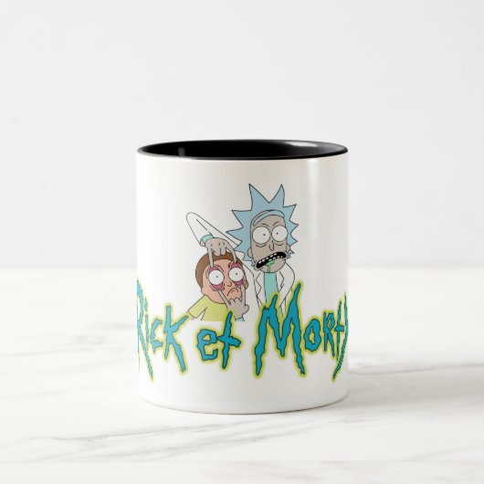 Tasse Rick & Morty Tweekleurige Koffiemok (Center)