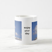 Tasse Schneeberg: geniet van je dag Koffiemok (Center)