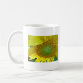 Tasse Sonnenblue, Aufschrift:heb een mooie dag Koffiemok (Links)