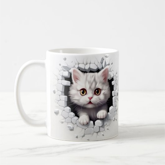 Tasse souris & chat koffiemok (Links)