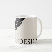 Tasse Sschaduwen Design Koffiemok (Voorkant rechts)