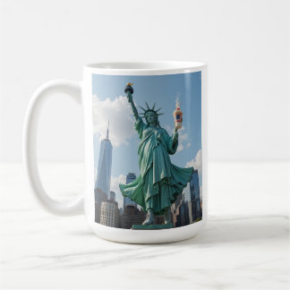 Tasse statu liberty koffiemok
