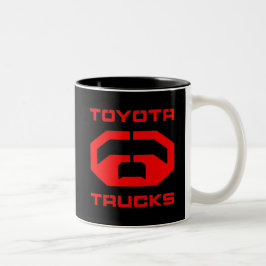Tasse Toyota Truck Tweekleurige Koffiemok