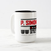 Tasse Transport Tweekleurige Koffiemok (Voorkant links)