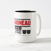 Tasse Transport Tweekleurige Koffiemok (Voorkant rechts)