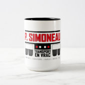 Tasse Transport Tweekleurige Koffiemok (Center)