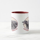 Tasse Trio bordeau Mok (Midden)