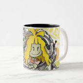 Tasse Tweekleurige Koffiemok (Voorkant rechts)