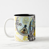 Tasse Tweekleurige Koffiemok (Links)