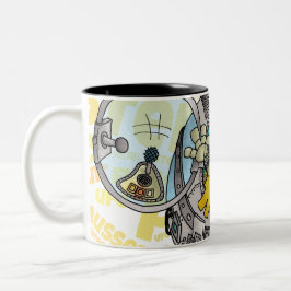 Tasse Tweekleurige Koffiemok
