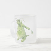 Tasse von "Anderswo zuhause" Matglas Koffiemok (Voorkant links)
