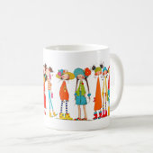 Tasse vriendinnen koffiemok (Voorkant rechts)