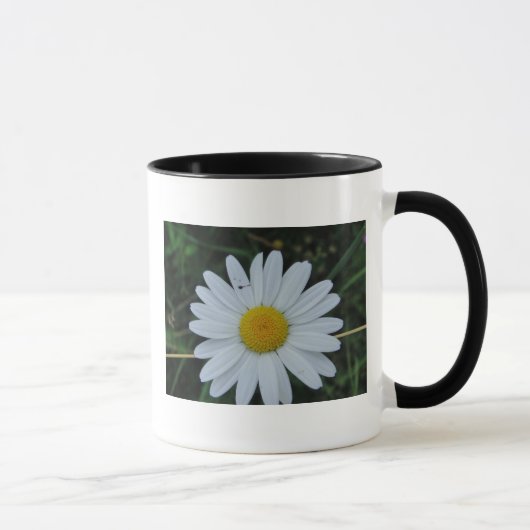 Tasse weisse Margeritenblüte Mok (Rechts)