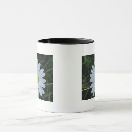 Tasse weisse Margeritenblüte Mok (Midden)