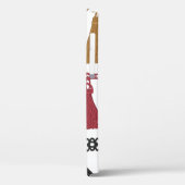 Tassel garland set. Grens met geïsoleerde tasselra Case-Mate iPhone Case (Achterkant / Links)