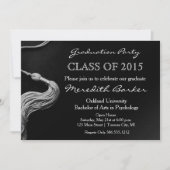 Tassel Graduation Party Invitation Class van 2015 Kaart (Voorkant)