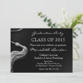 Tassel Graduation Party Invitation Class van 2015 Kaart (Staand voorkant)