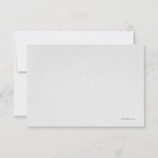 Tassel - Hartelijk dank Bedankkaart (Achterkant)