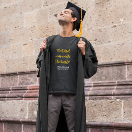 Tassel Hassle Gepersonaliseerd Afstuderen T-shirt