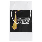 Tassel Hassle Silver Klein Cadeauzakje (Achterkant)