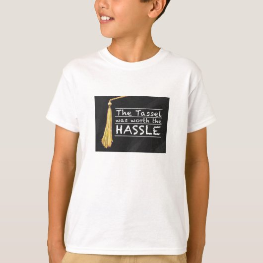Tassel Hassle Silver T-shirt (Voorkant)