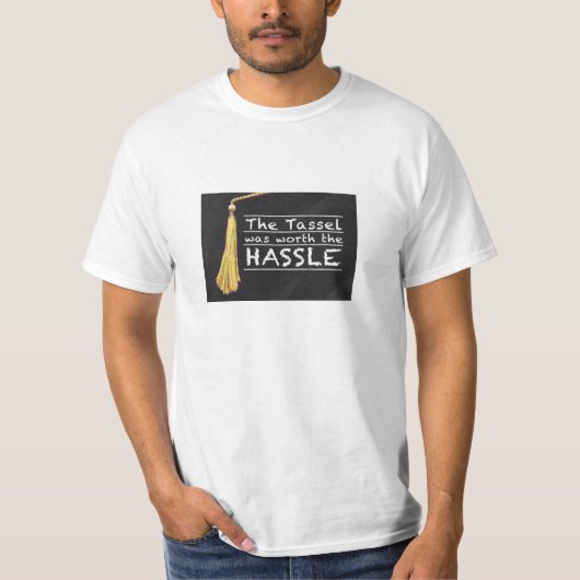 Tassel Hassle Silver T-shirt (Voorkant)