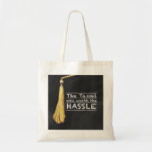 Tassel Hassle Silver Tote Bag (Voorkant)