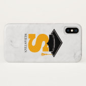 Tassel Naam Monogram Case-Mate iPhone Case (Achterkant (horizontaal))