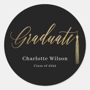 Tassel Pride Afstuderen Stickers of Envelope Seals