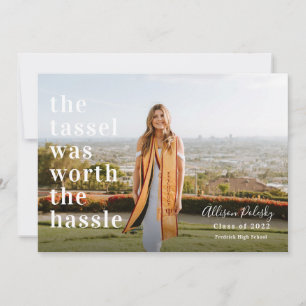 Tassel was de hele Afstuderen van Hassle Foto 2022 Aankondiging