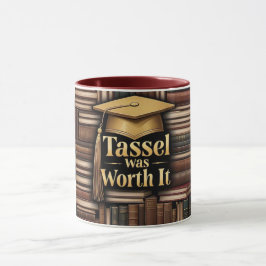 Tassel was het boeken Afstuderen waard Mok