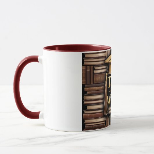 Tassel was het boeken Afstuderen waard Mok (Links)