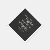 Tassel was het gedoe afstudeerfeest waard servet (Hoek)